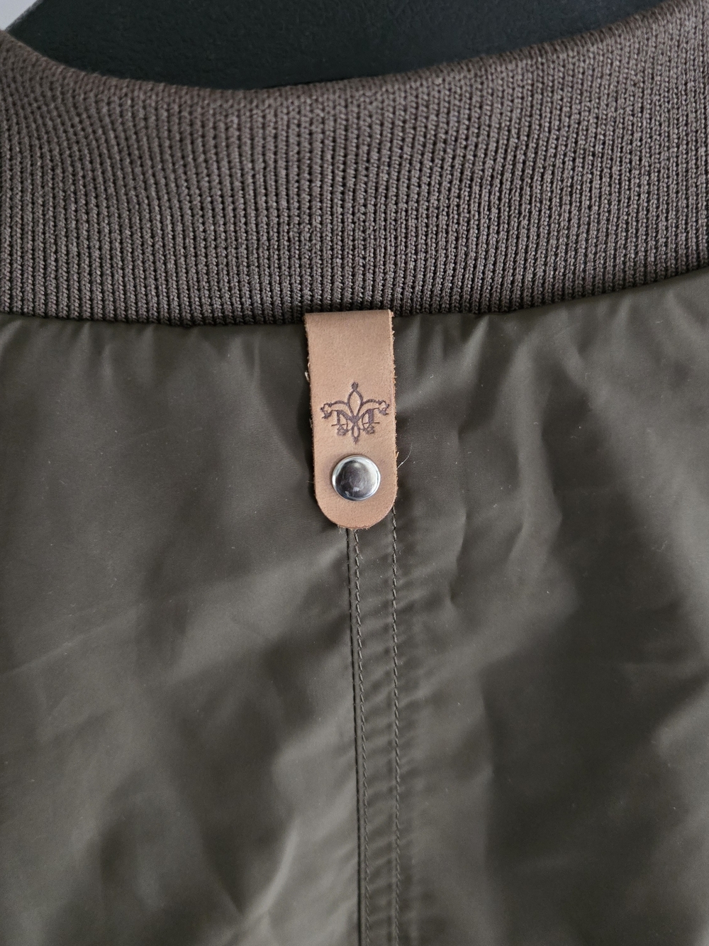 Mackage Aritzia Cara Khaki Bomber Jacket, Green Pilot Military Army Y2K - Picture 16 of 17